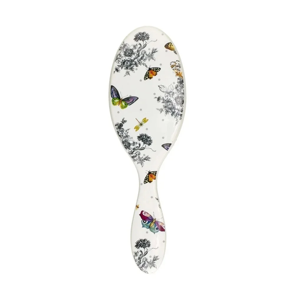 Wet Brush x MacKenzie-Childs OG Butterfly Brush & Courtly Check Claw Clips